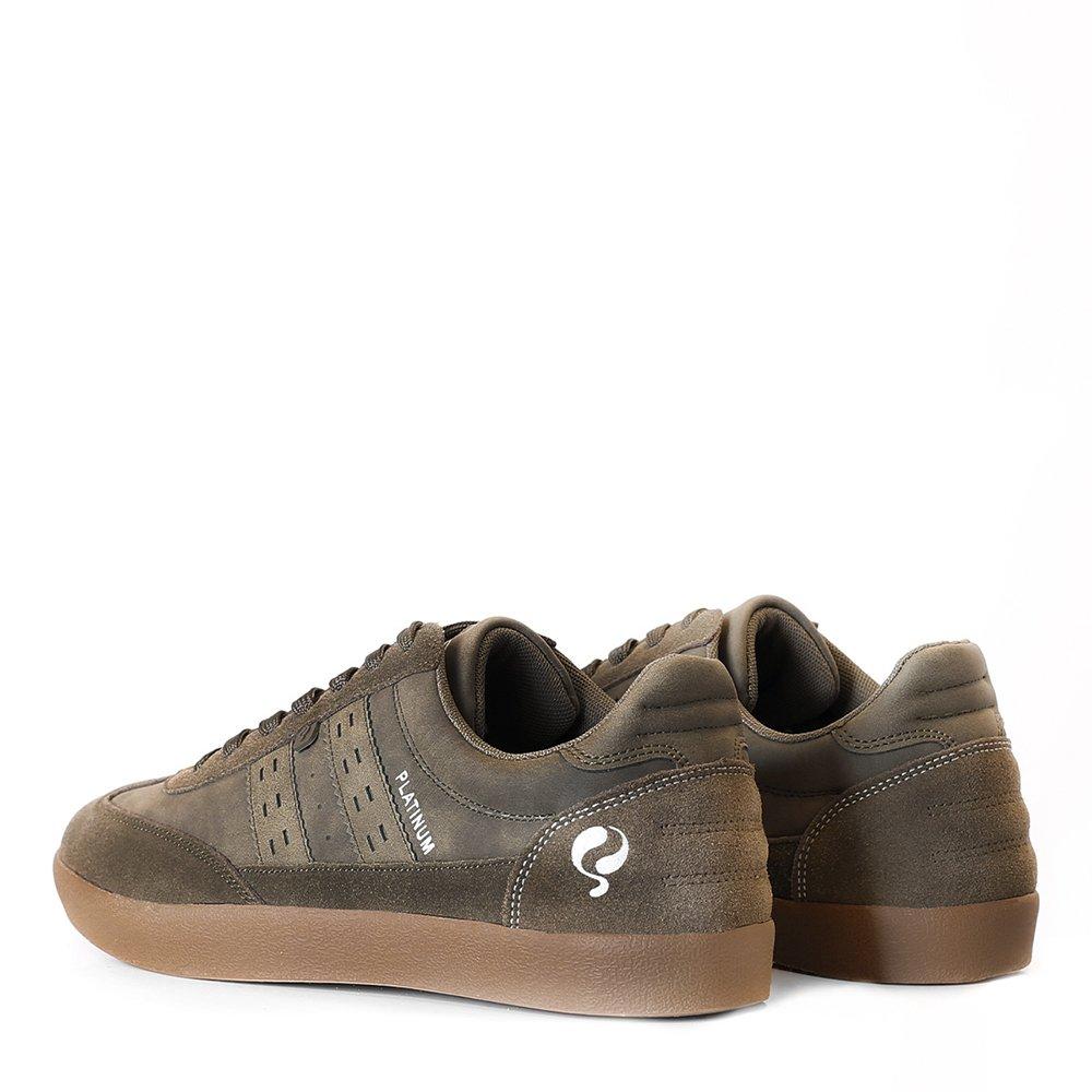 Quick Platinum Zwart Trainers Mens