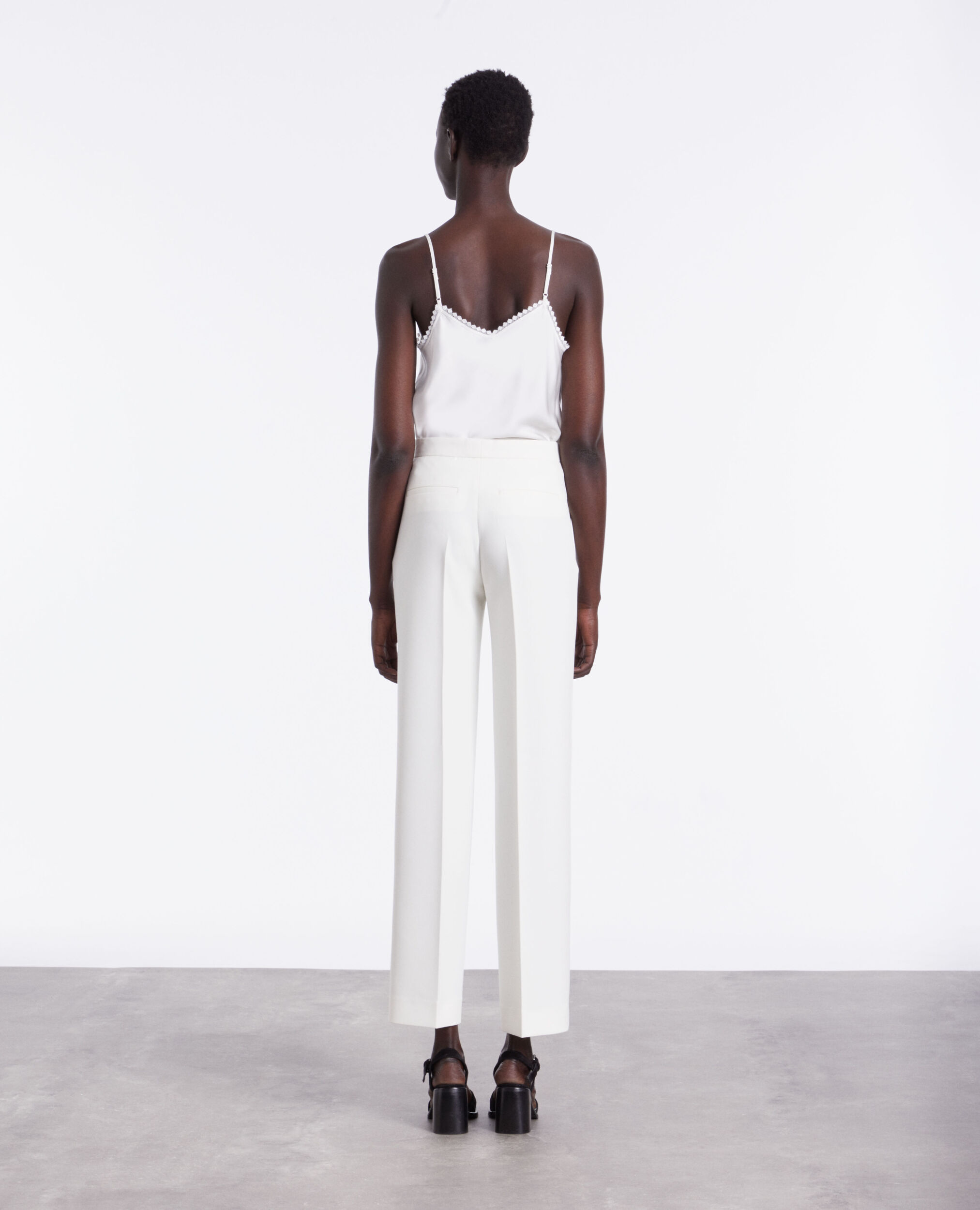 Pantalon de costume blanc