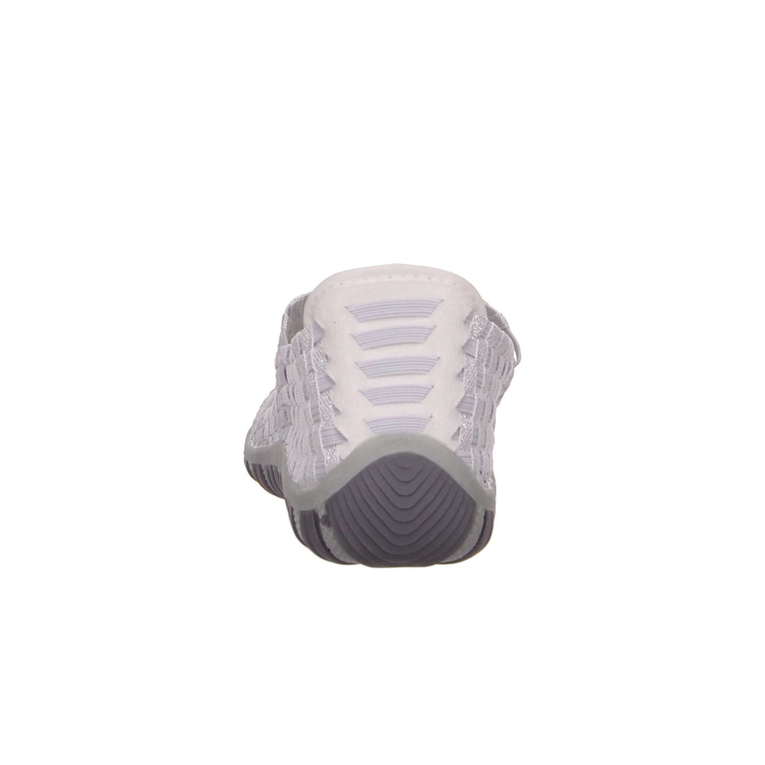 Scandi Slipper weiß blau weiss/weiss kombi