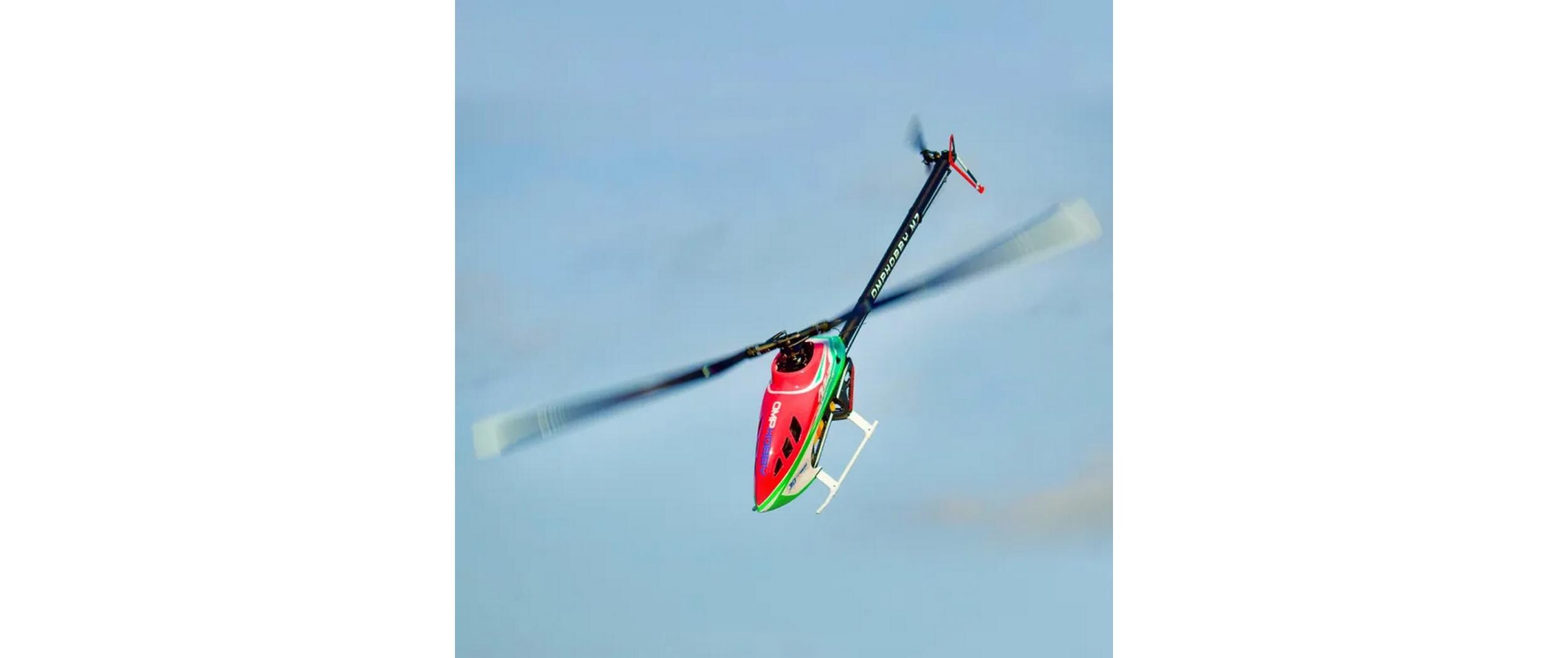 Helikopter M7 Tropical Pink Bausatz und Motor<br>M7 vielseitiger Modellheli