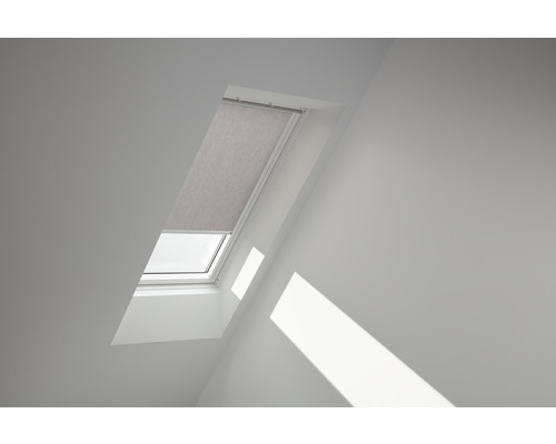 VELUX privacy rolgordijn, grijs, handmatig, aluminium frame, RFL C02 4161S