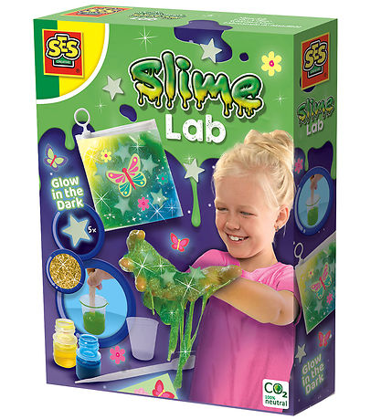 SES Creative Kreas?t - Slimlaboratorie - Sølvlysende