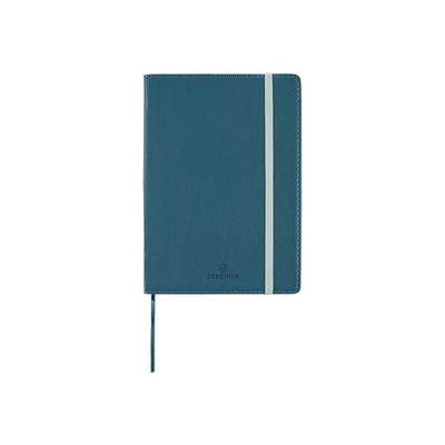 Oberthur Carmen - Carnet de notes souple ligné - A6 - 160 pages - bleu canard