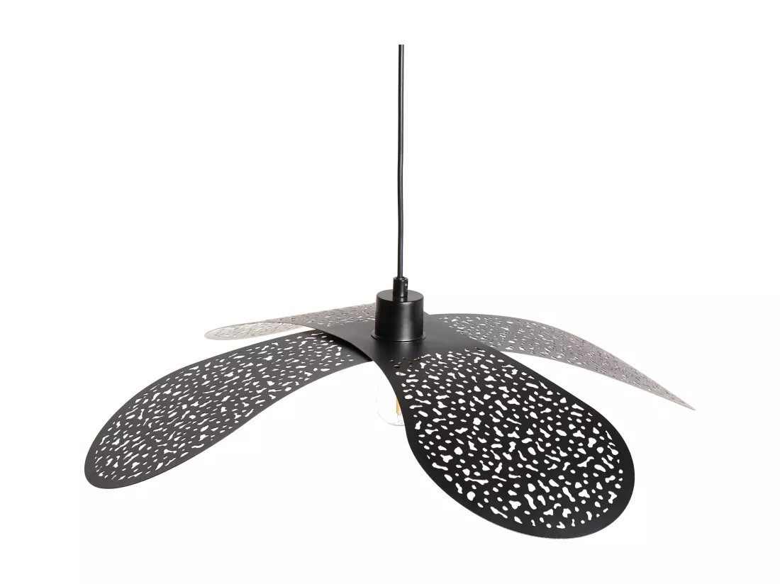 Lampe suspension KOSHI Métal Noir