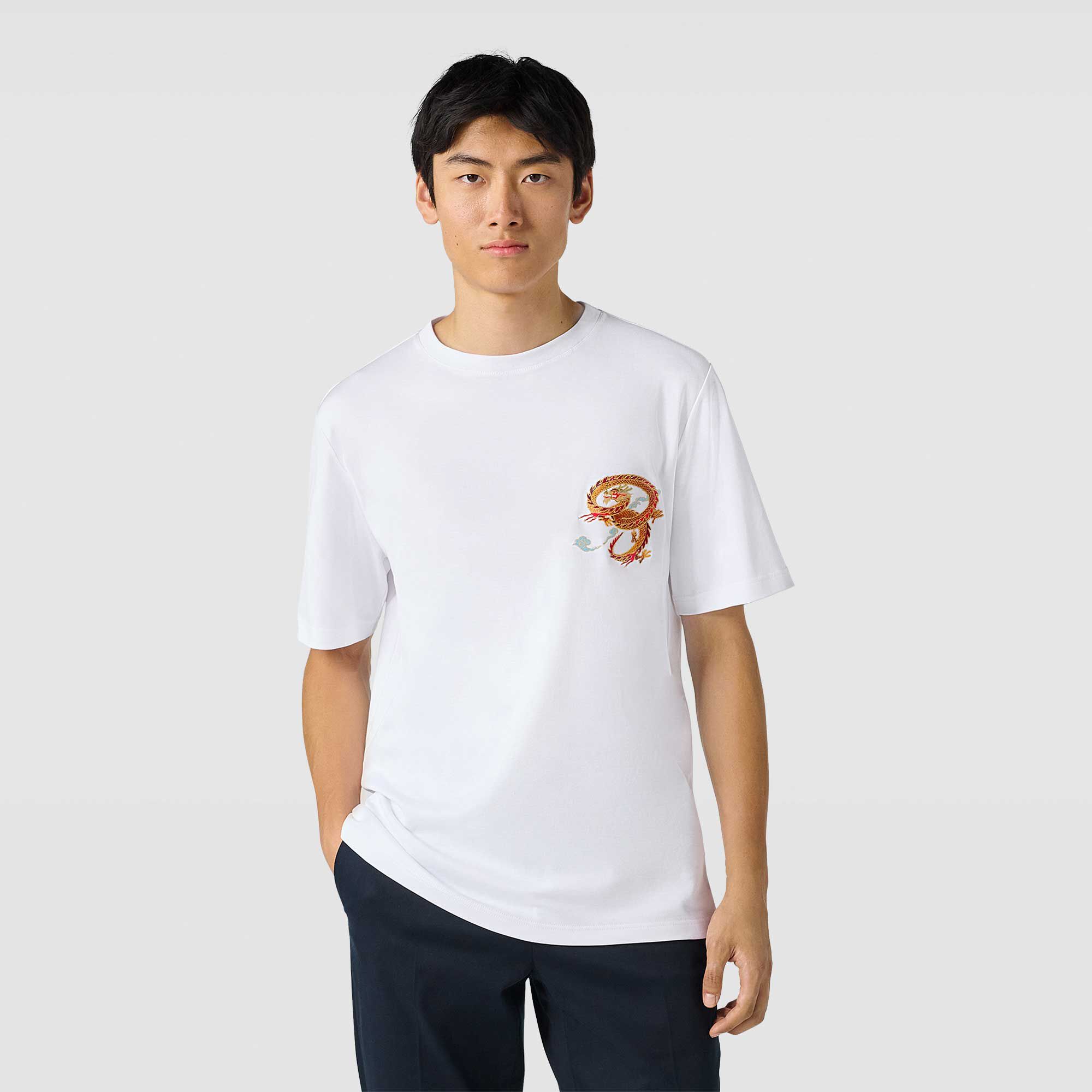 T-Shirt Broderie B Dragon