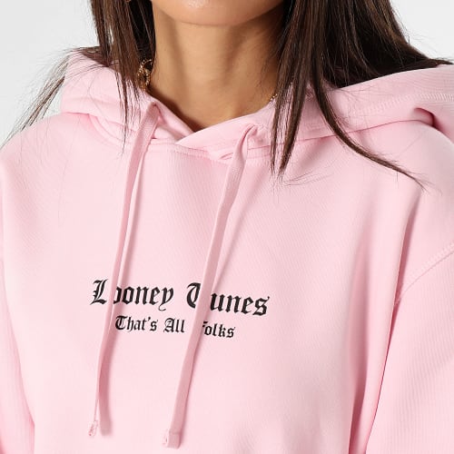 Sweat Capuche Femme Angry Bugs Bunny Rose