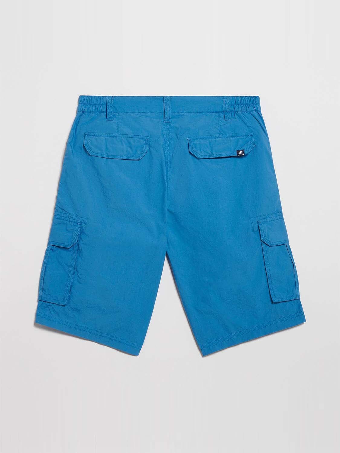 Short Homme Coton Biologique Bleu