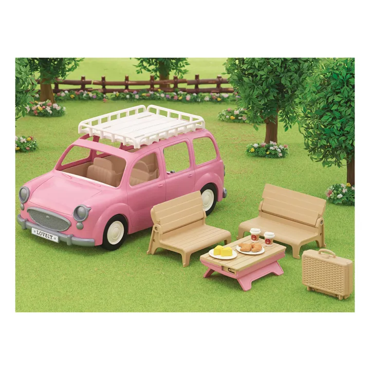 Sylvanian Families Le monospace rose et set de pique-nique