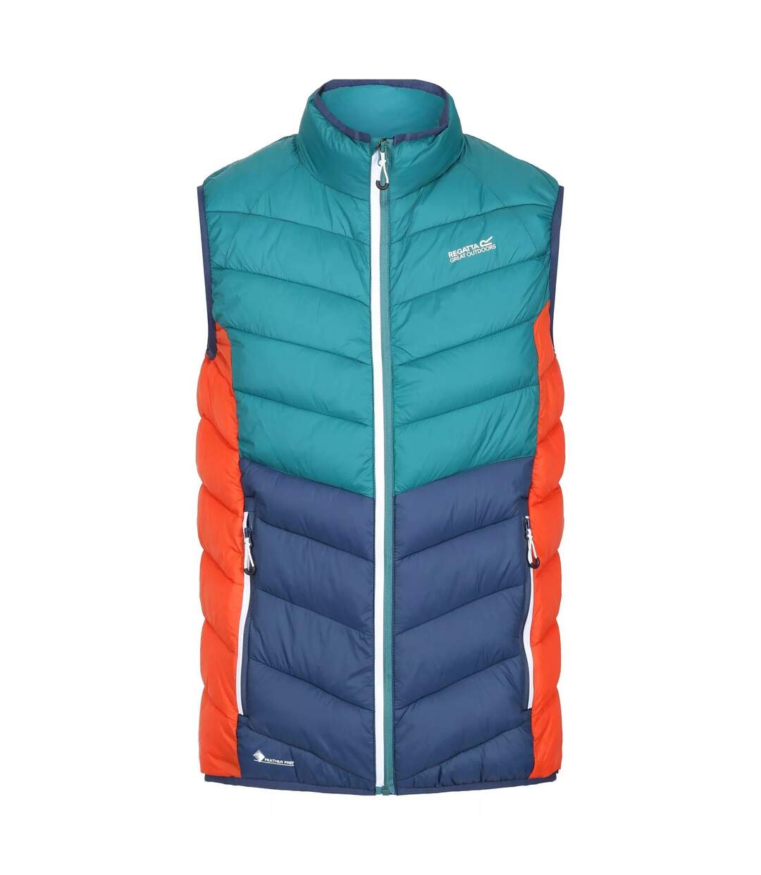 Regatta - Veste sans manches HARROCK - Homme (Sarcelle / Bleu amiral) - UTRG8214