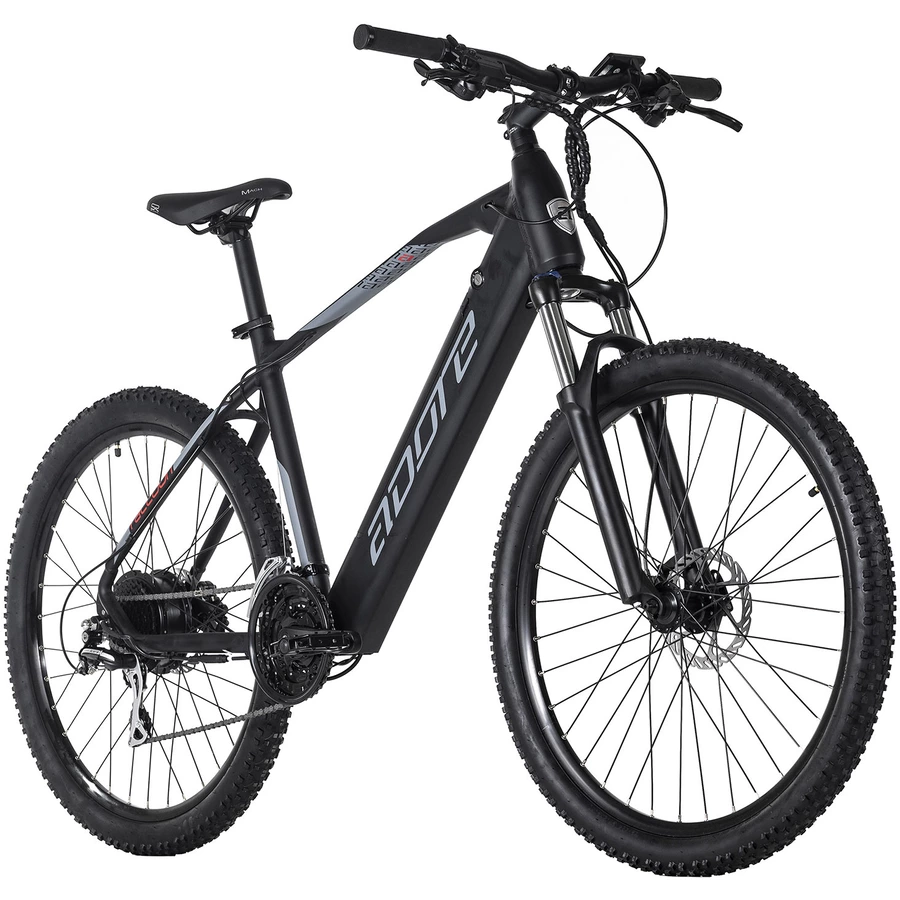 Adore E-Mountainbike 27,5'' Adore Raccoon schwarz schwarz