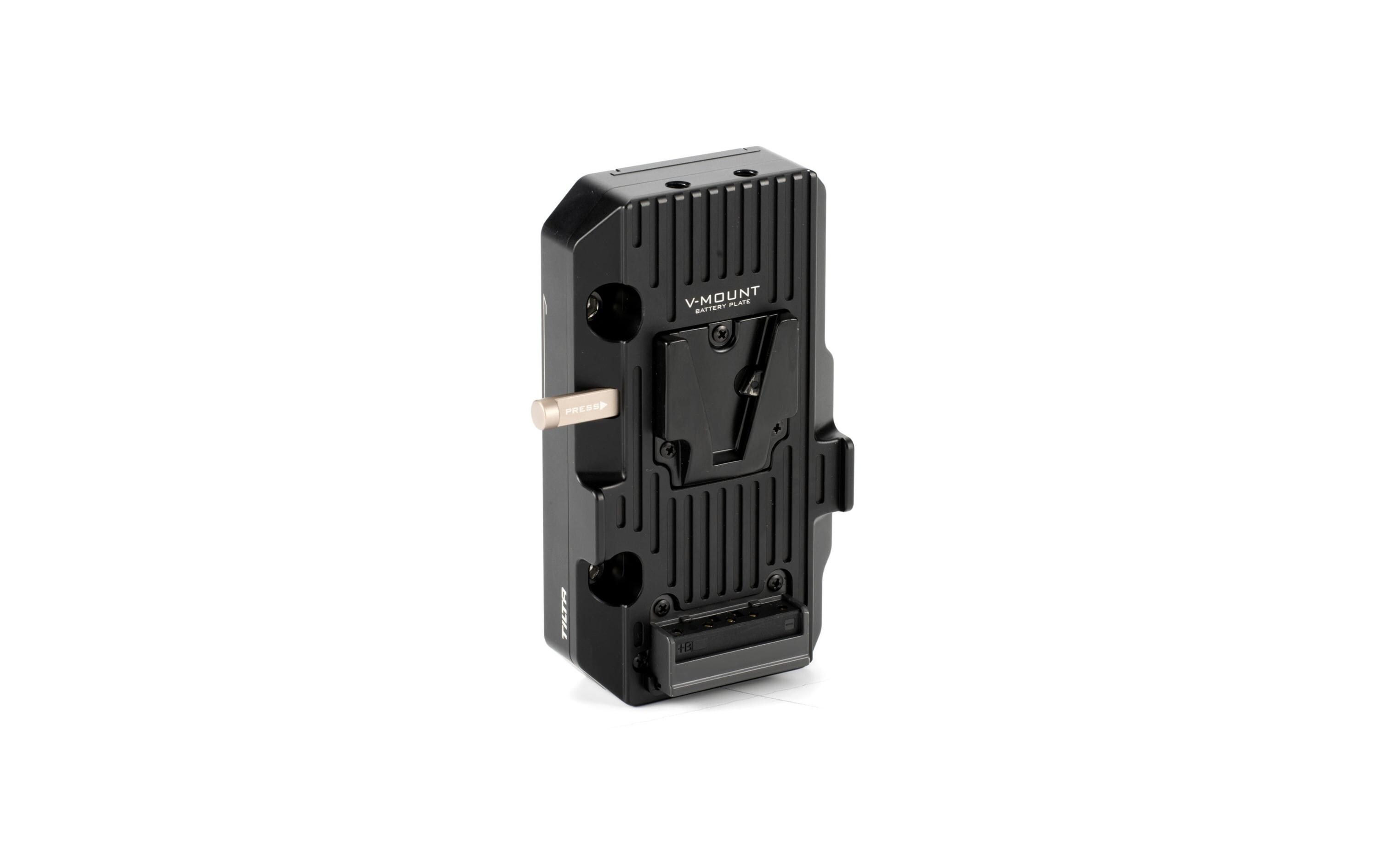 Akkuplatte für DJI High-Bright Remote Monitor - V MountErmöglicht die Stromversorgung des High Bright Remote Monitors über V-Mount-Batterien mit höherer Kapazität