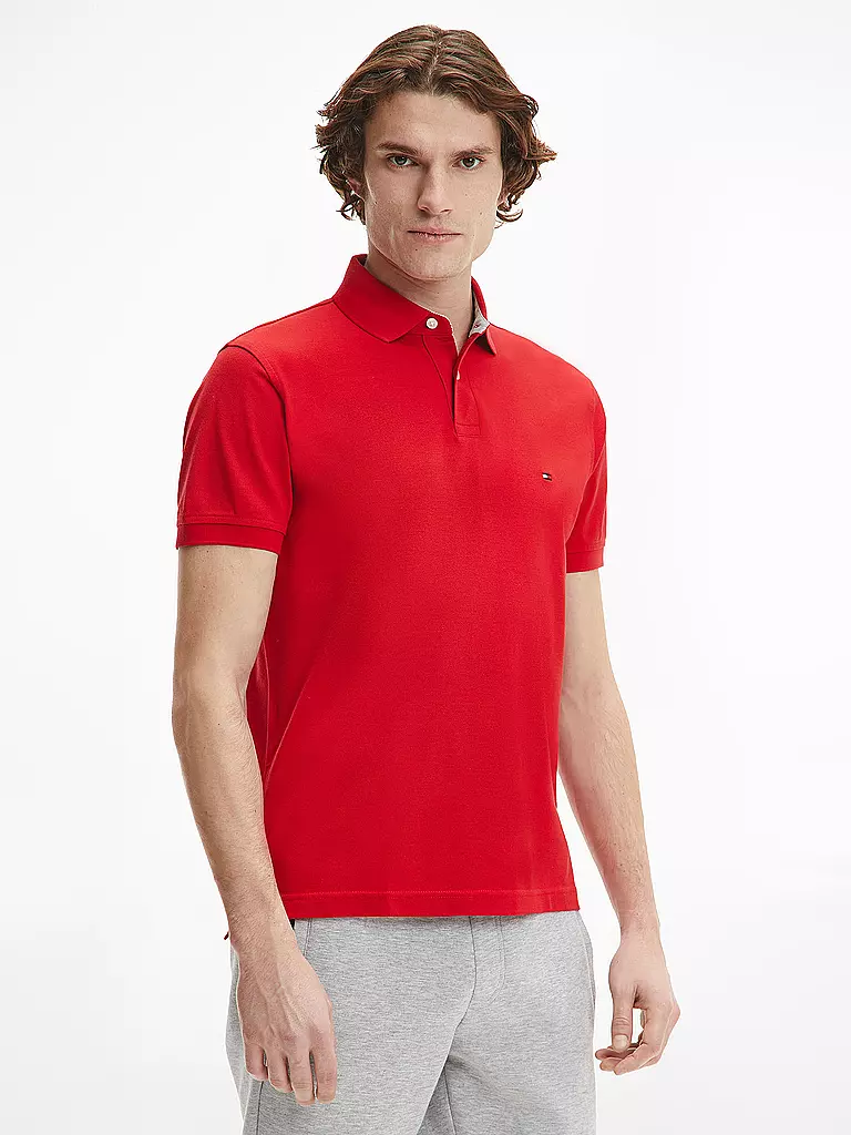 TOMMY HILFIGER Poloshirt rot