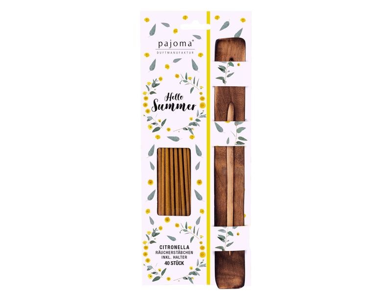 Pajoma Räucherstäbchen Citronella 30 Stück Duftstäbchen