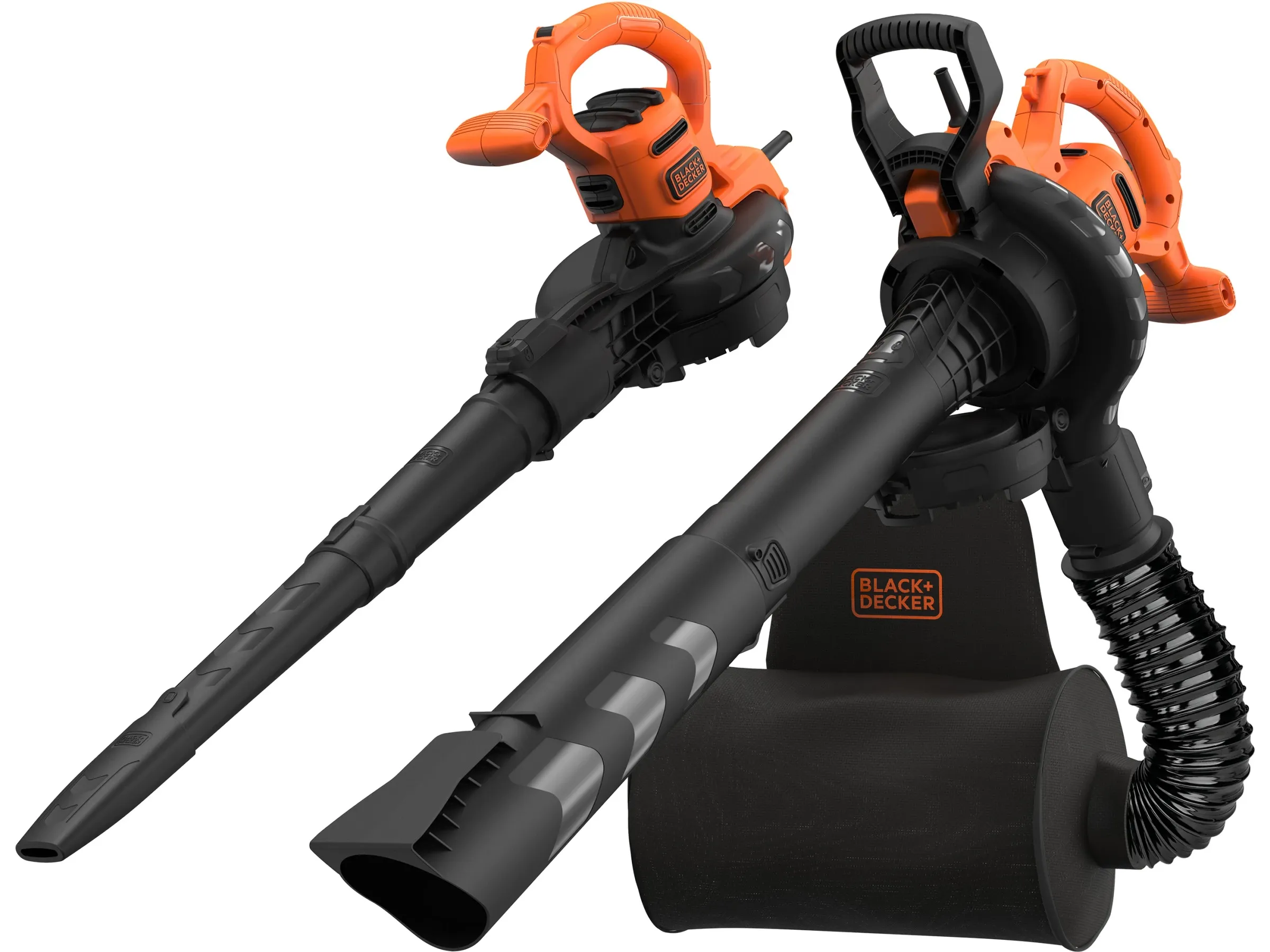 Black+Decker 3-in-1 Elektro-Laubsauger und Bläser BEBLV290 2.900 W