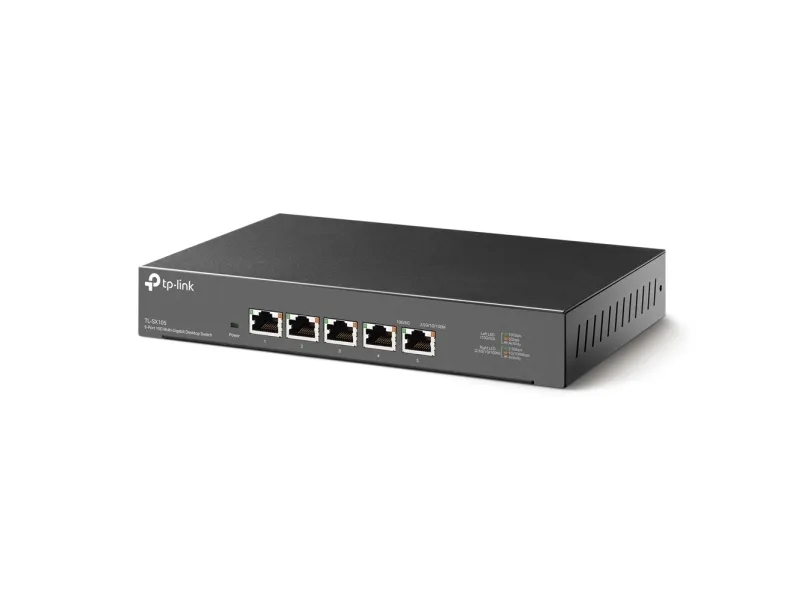 TP-Link TL-SX105 V1 - Switch - desktop, monterbar på stativ