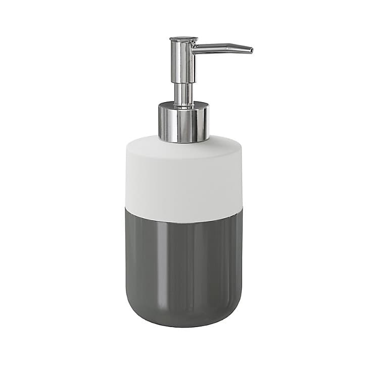 Distributeur de savon Koros blanc et anthracite GoodHome