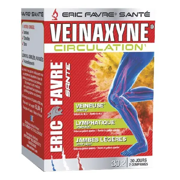Eric Favre, Saúde da Circulação Sanguínea, Veinaxyne, 60 comprimidos