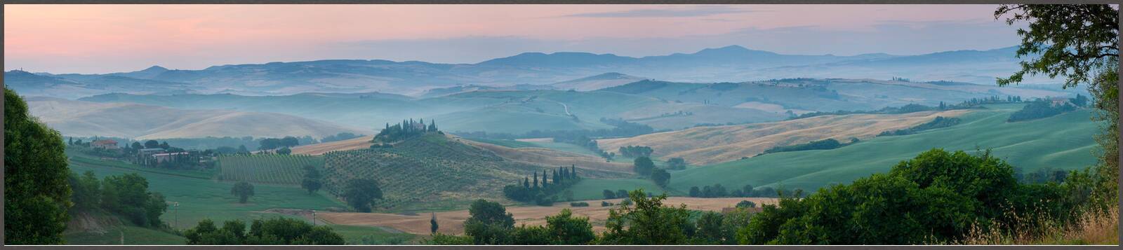 Pienza Emerald by Peter Adams - Limited Edition. Edition of: 100. Signed.