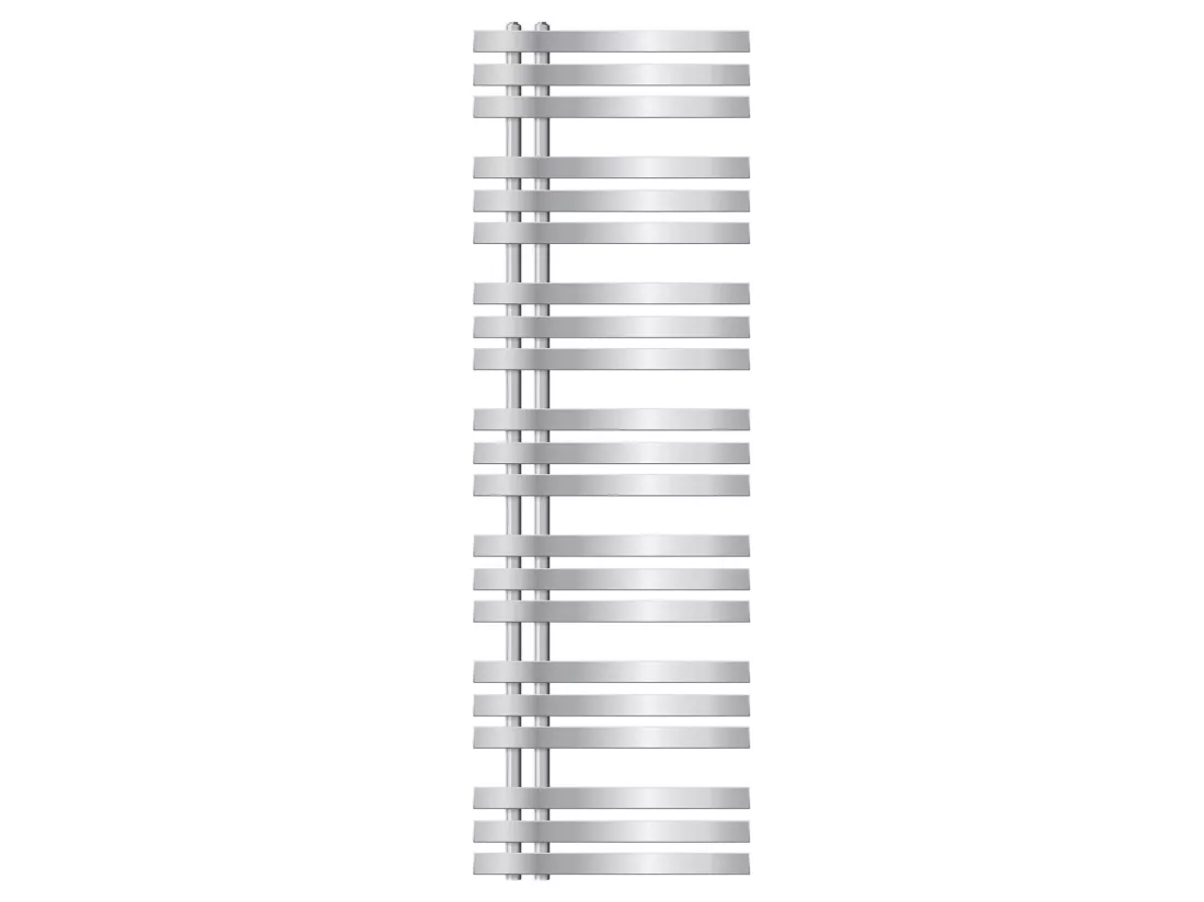 ECD Germany Iron EM Design Radiateur Sèche-Serviettes - 500 x 1600 mm - Chrome - Radiateur Salle de Bain Sèche Serviette Chauffant