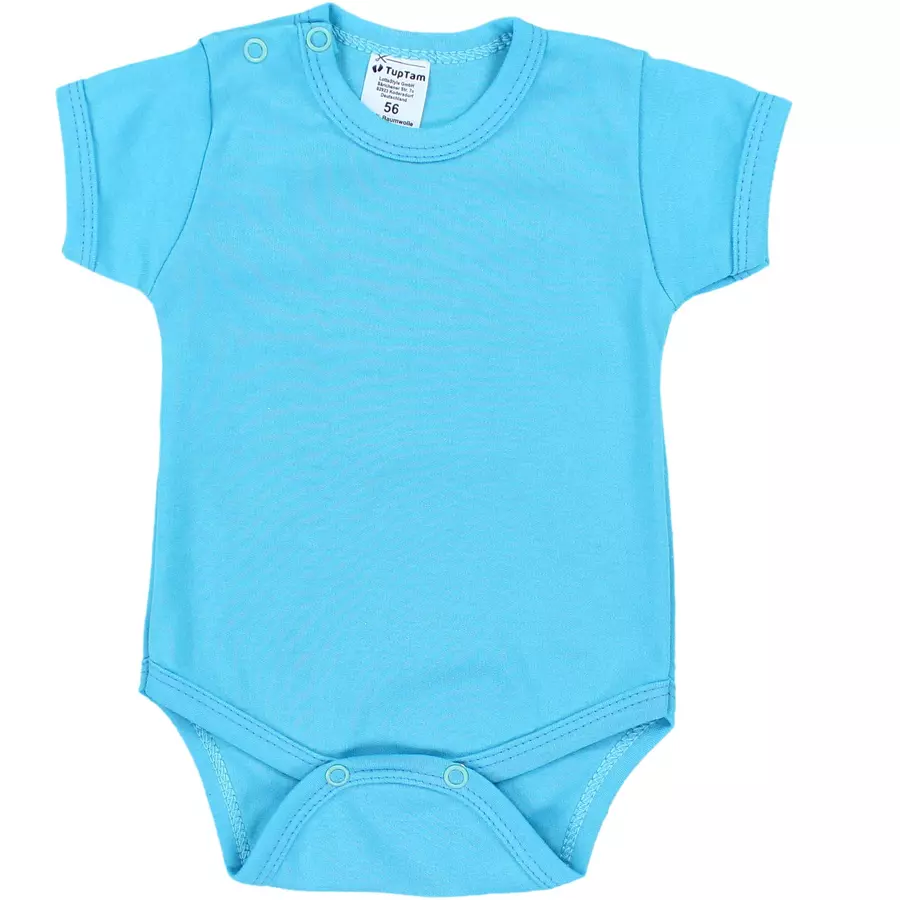 TupTam Jungen Baby Body Kurzarm 5er Pack blau