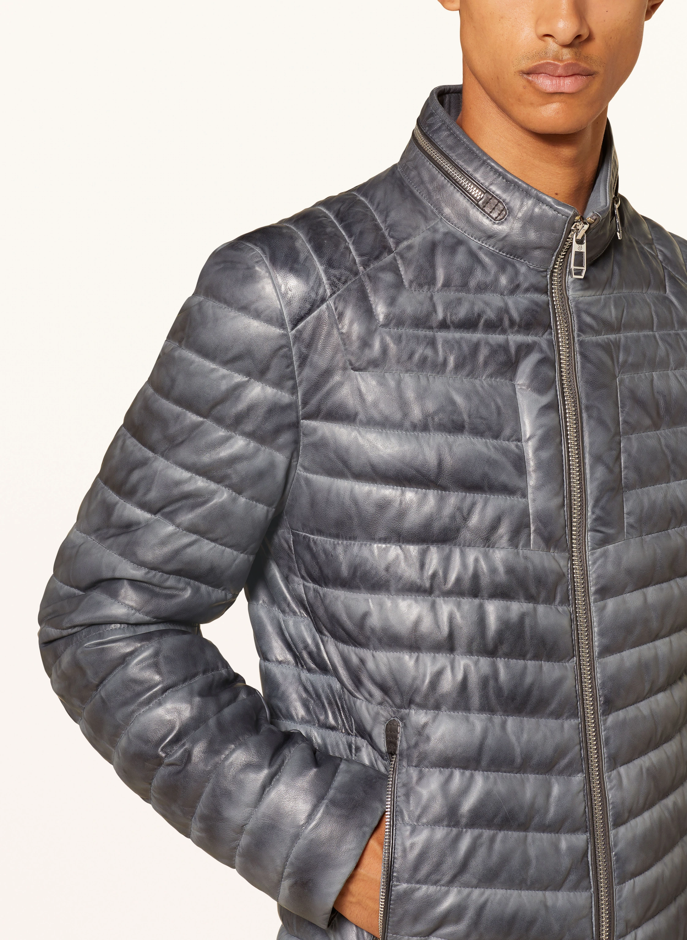 MILESTONE Lederjacke MSMALIK