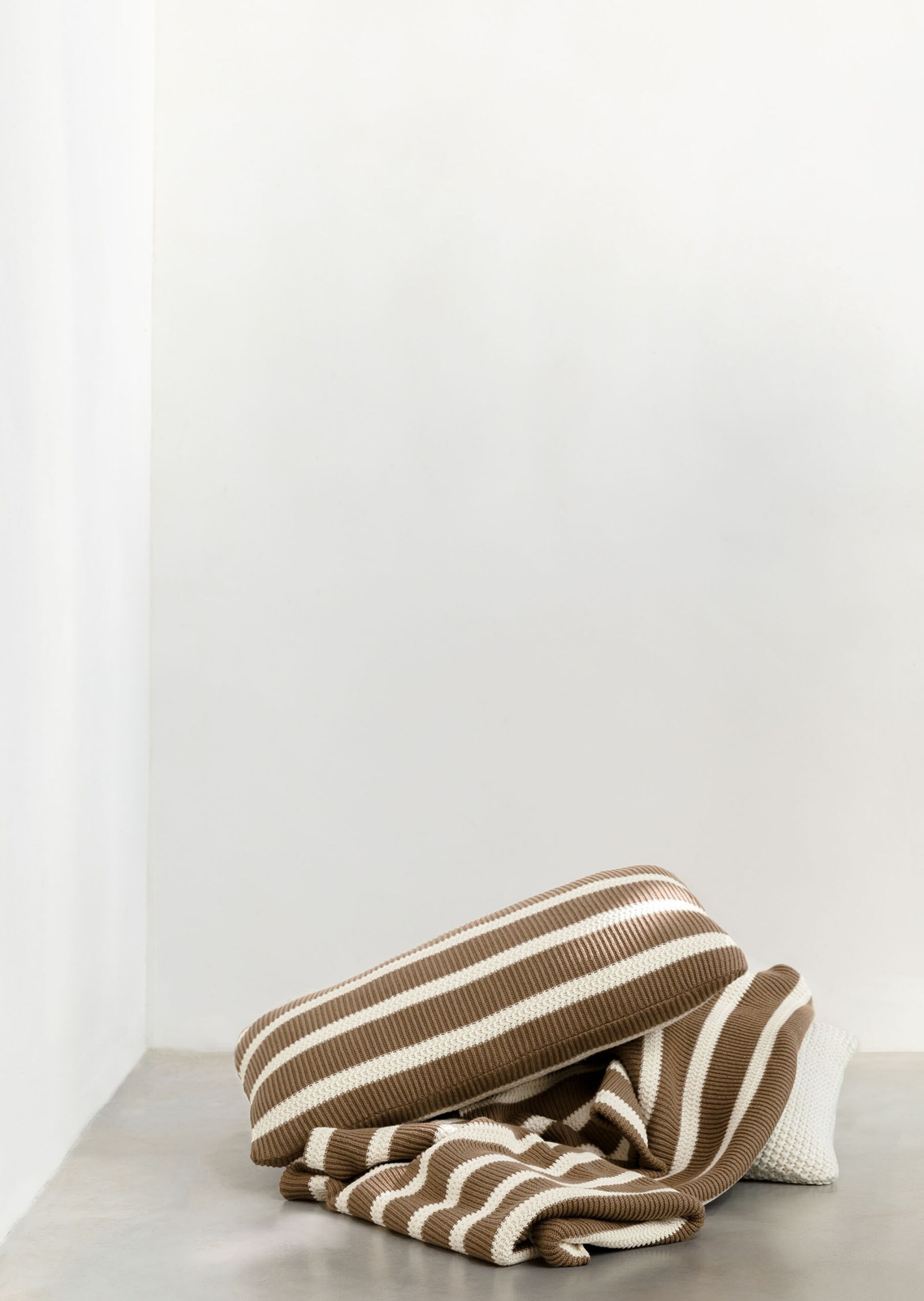 Plaid Modell PORTABELLA aus reiner Bio-Baumwolle