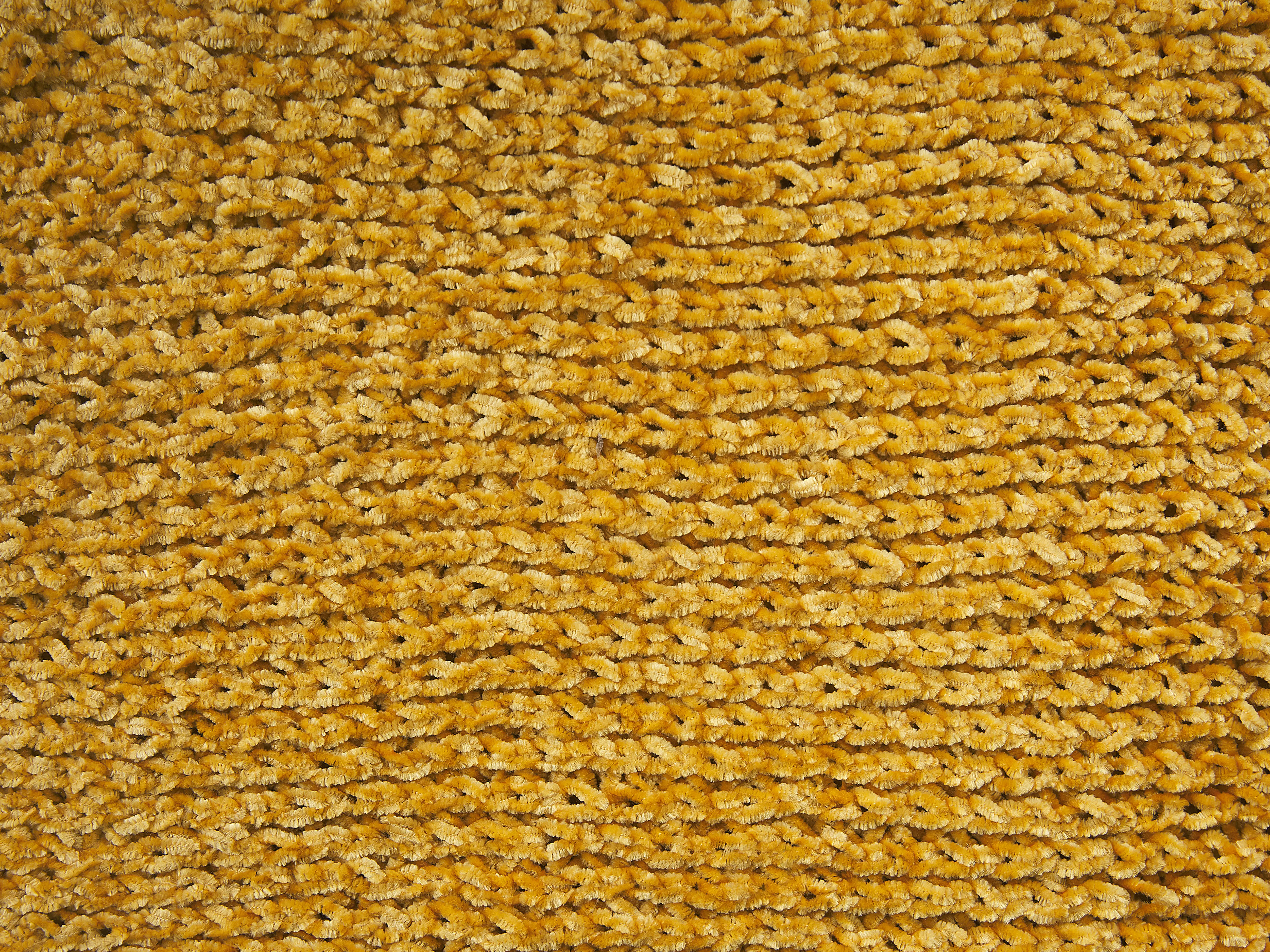 Plaid ELOVA 150 x 200 cm Mosterdgeel