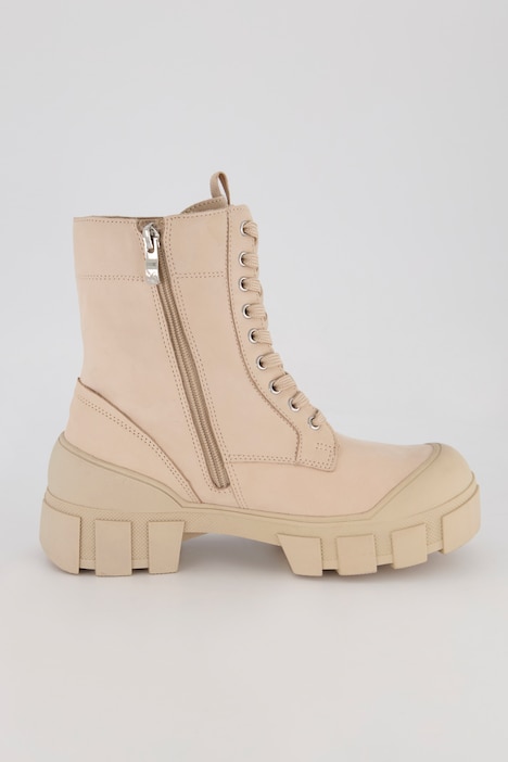 Caprice Leder-Boots, Reißverschluss, Komfortweite