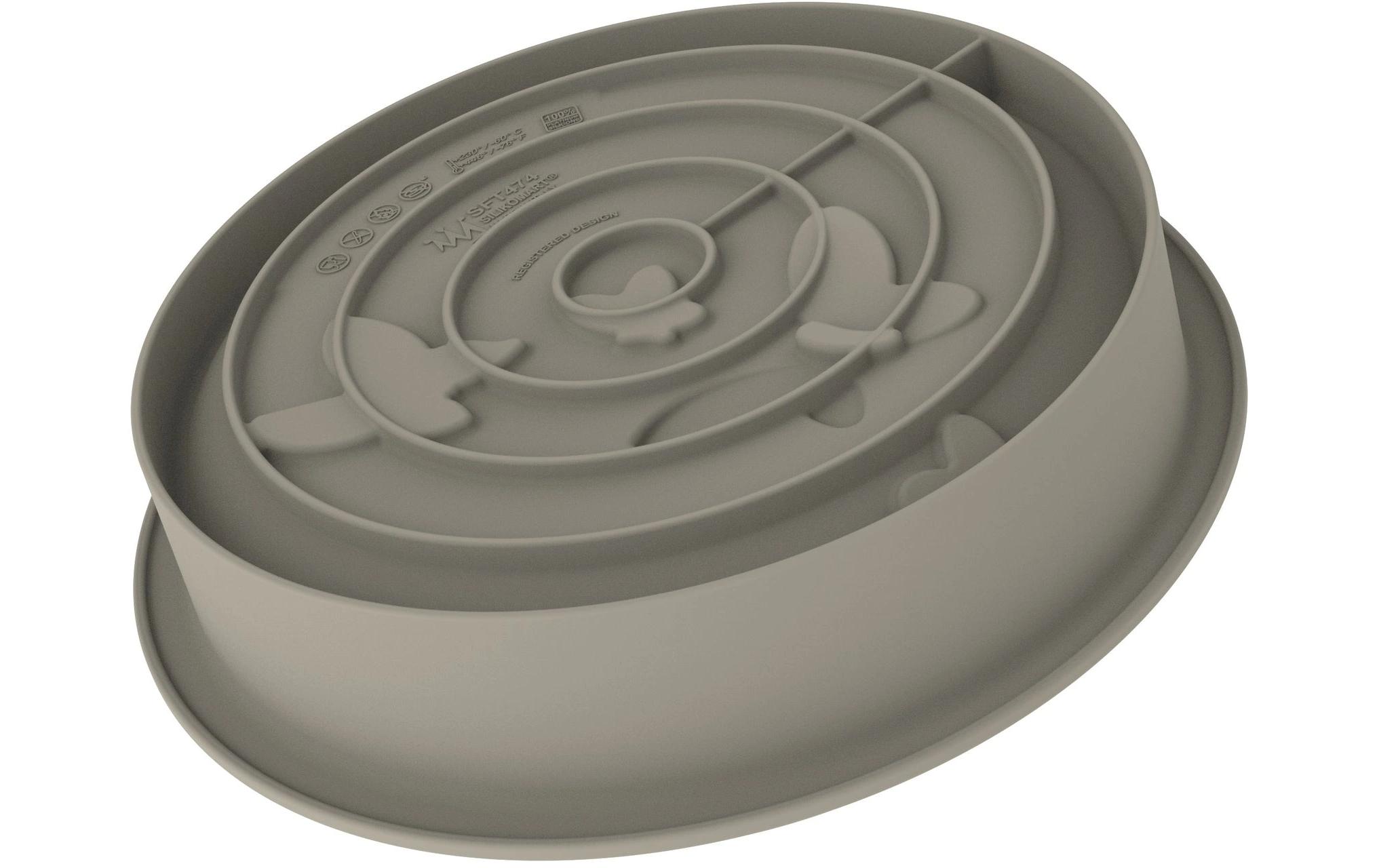 Silikonform «Fairytale» Rund, 1 StückSilikonform für Schokolade, Mousse und Fondant