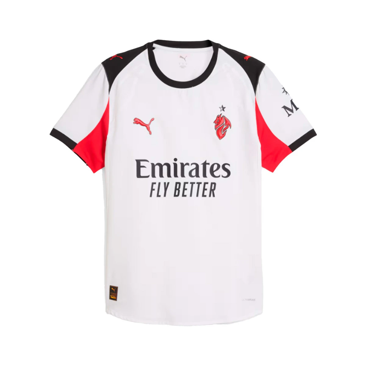 Camisola Puma AC Milan Segundo Equipamento Authentic 2025-2026