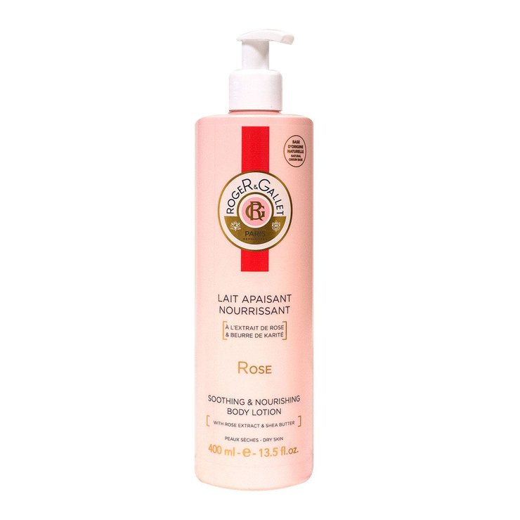 Lait apaisant nourrissant rose beurre de karité 400ml