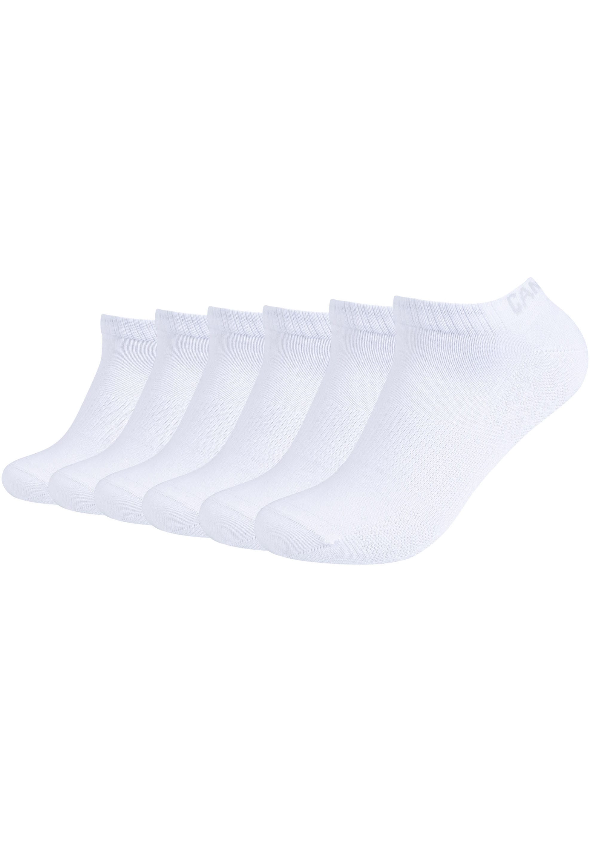 CAMP DAVID Kurzsocken »mesh ventilation« 6 Paar tlg. mit dezentem Markenlogo