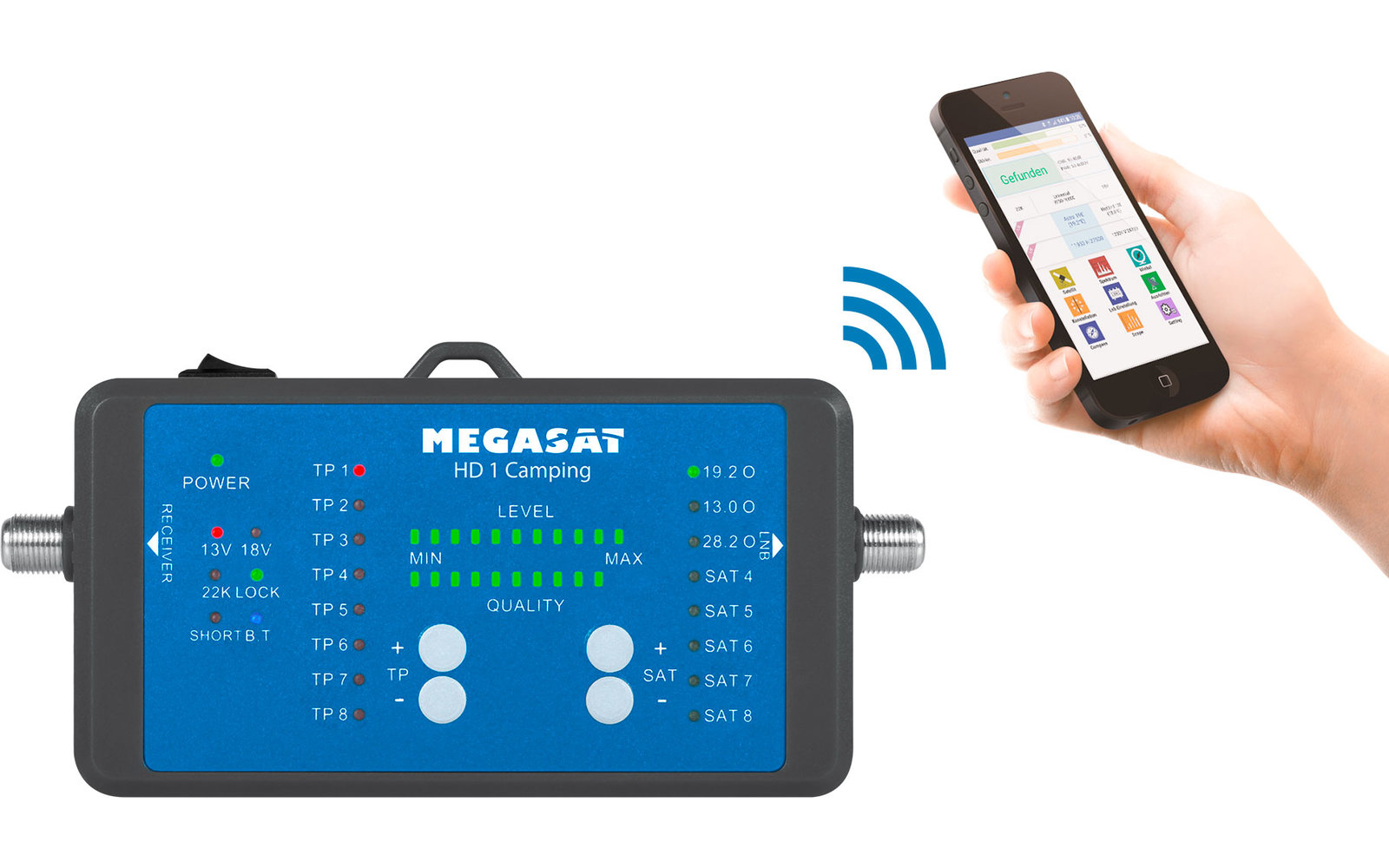 Megasat Messgerät HD1 Camping