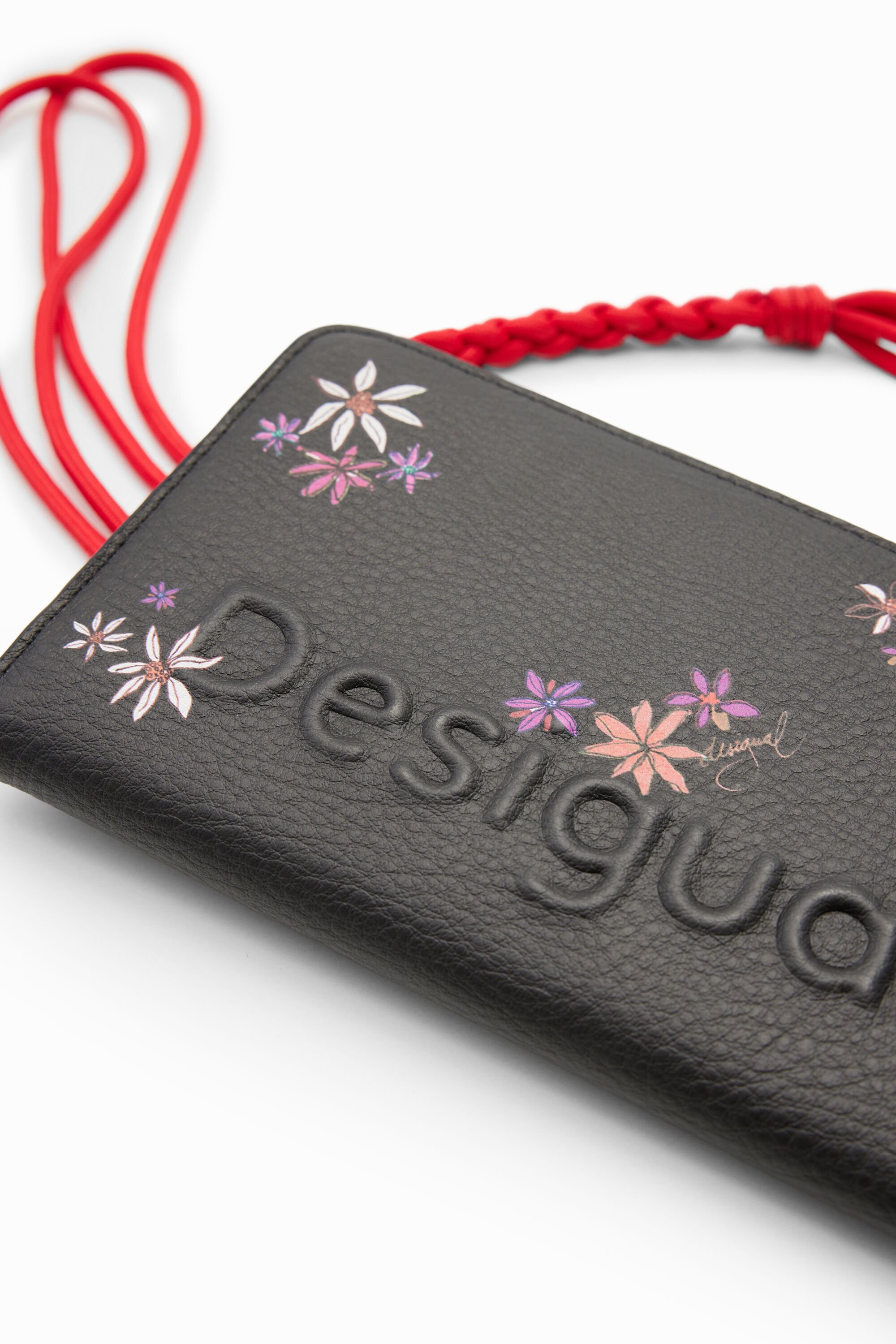 Grand portefeuille fleurs