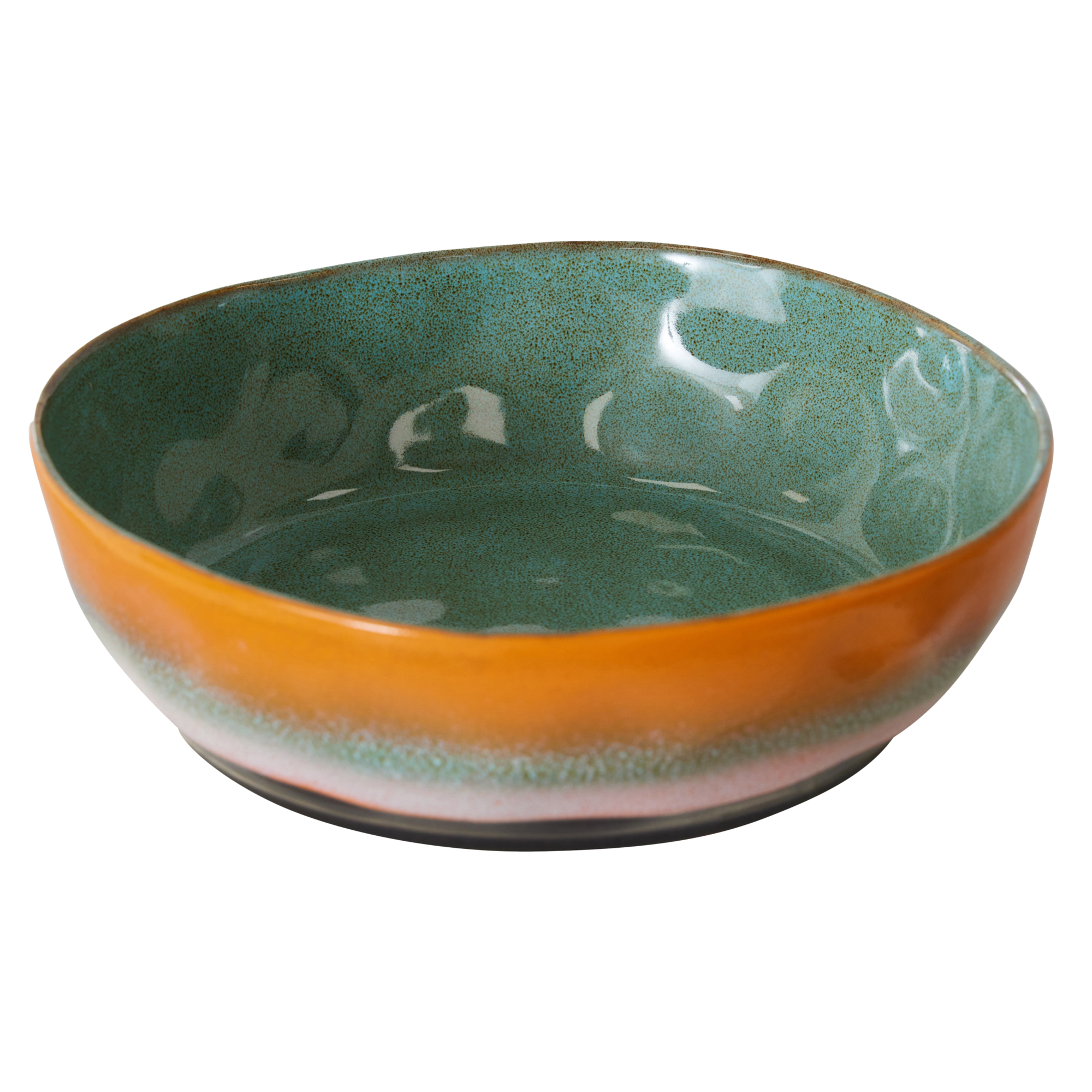 Servies 70's Ceramics pasta bowls Golden Hour - set van 2