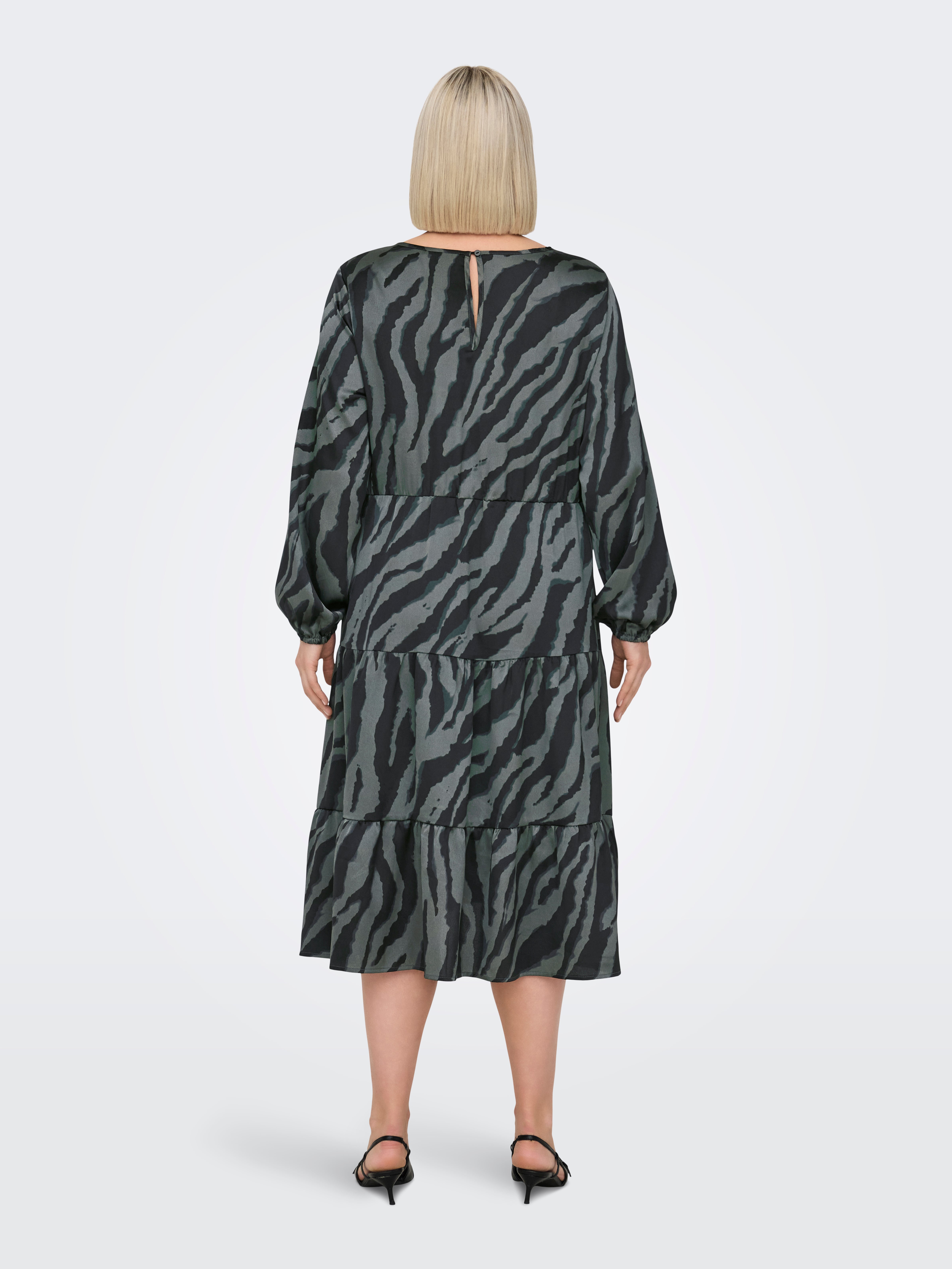 CARZORRA Midikleid Black