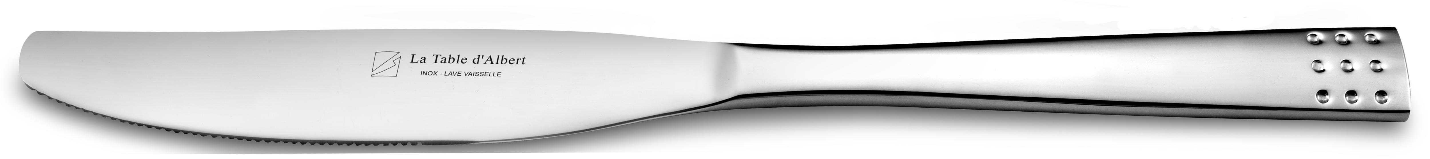 CELIA COUTEAU DE TABLE INOX