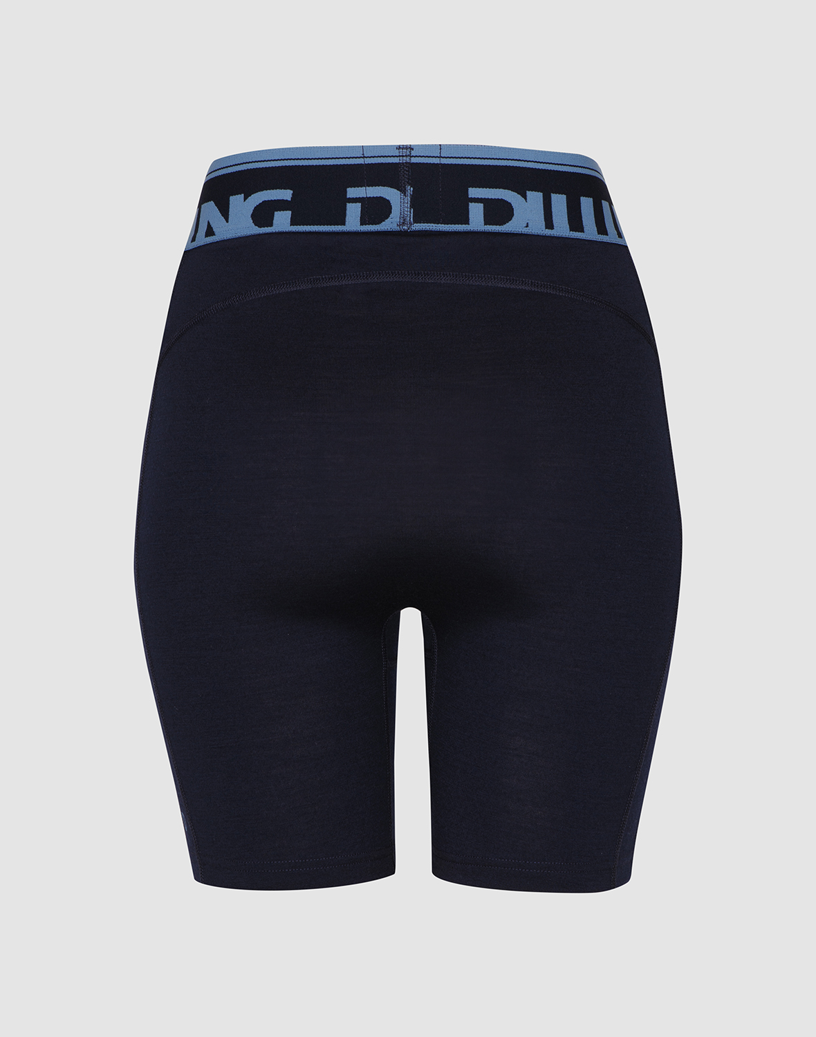 Shorts van merinowol voor dames in Marineblauw