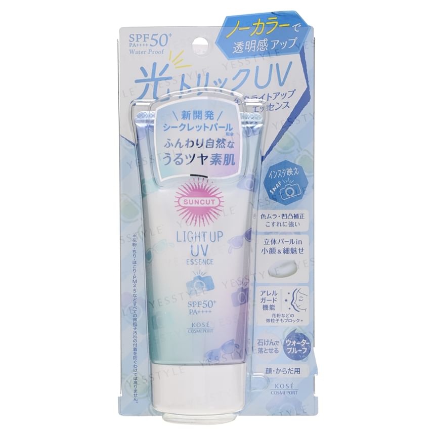 Kose - Suncut Light Up UV Essence Zonnebrandcrème SPF 50+ PA++++