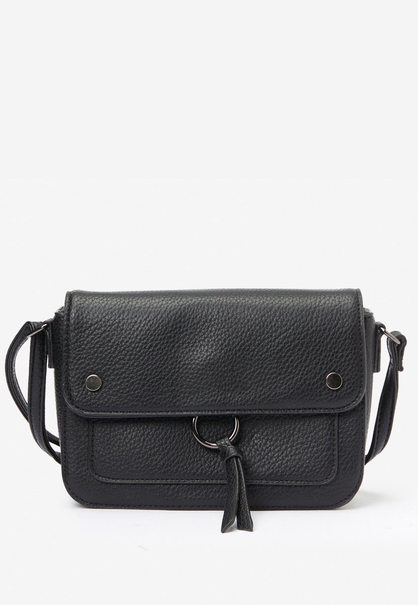 Sac besace femme noire Ascend