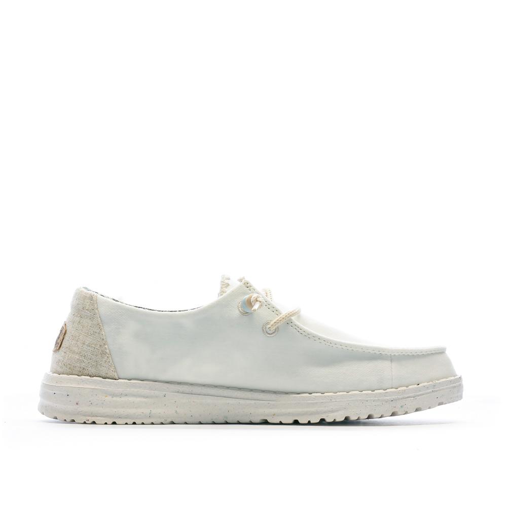 Hey Dude Chaussures Blanches Femme Hey Dude Wendy Fringe