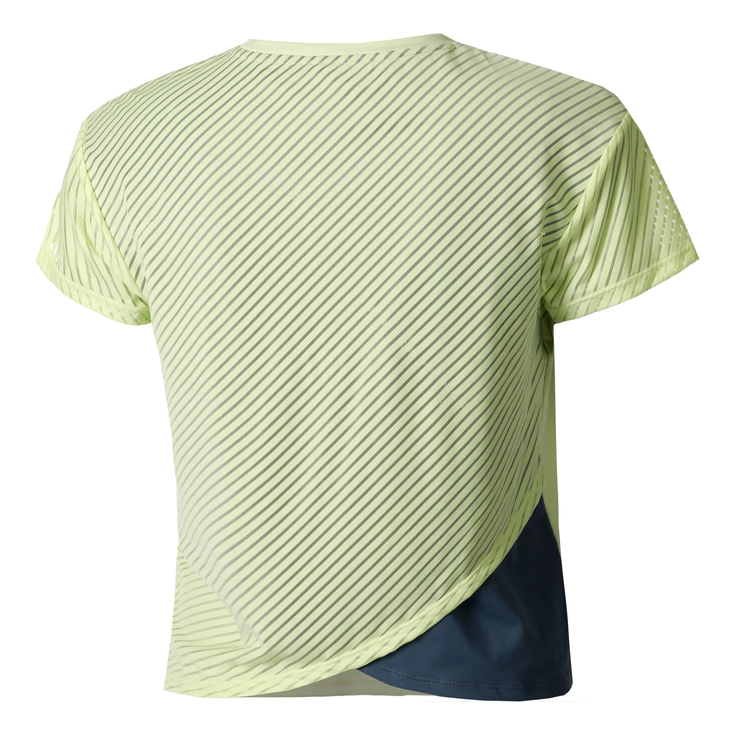 Quiet Please Perspectives Cross T-shirt Femmes - Jaune Lemon