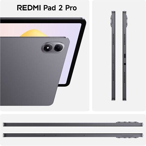 Tablette tactile Xiaomi Pack Android Redmi Pad 2 Pro 128Go Wi-Fi Gris + Cover clavier