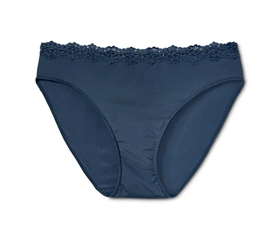 2 Slips, rauchblau