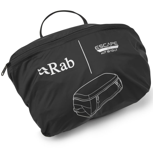 Duffel RAB ESCAPE KIT BAG LT 70 BLACK