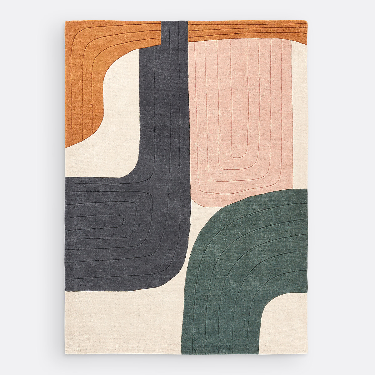 LA REDOUTE INTERIEURS<br>Tapete multicolor, lã, Milano