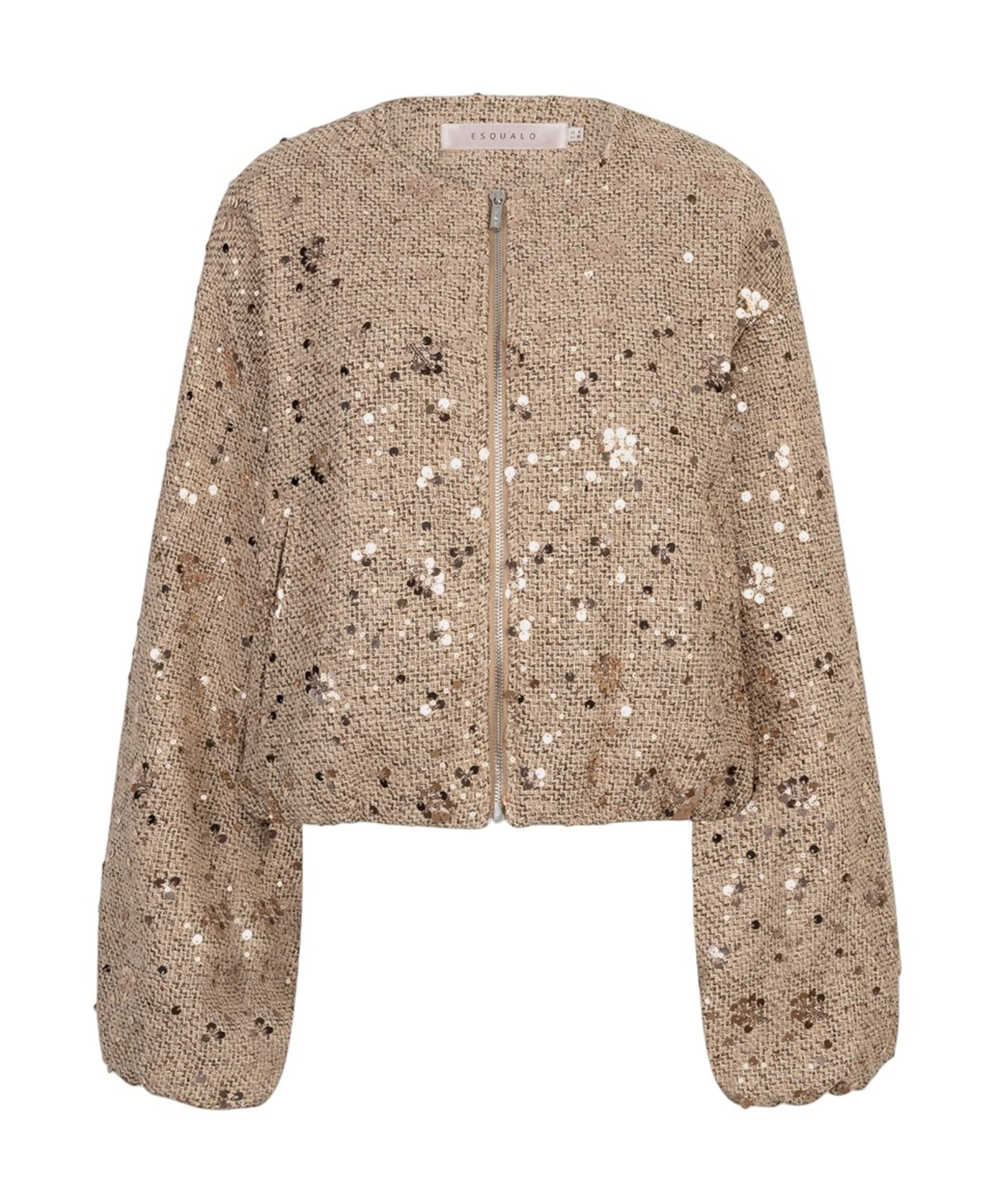 EsQualo Dames jas beige