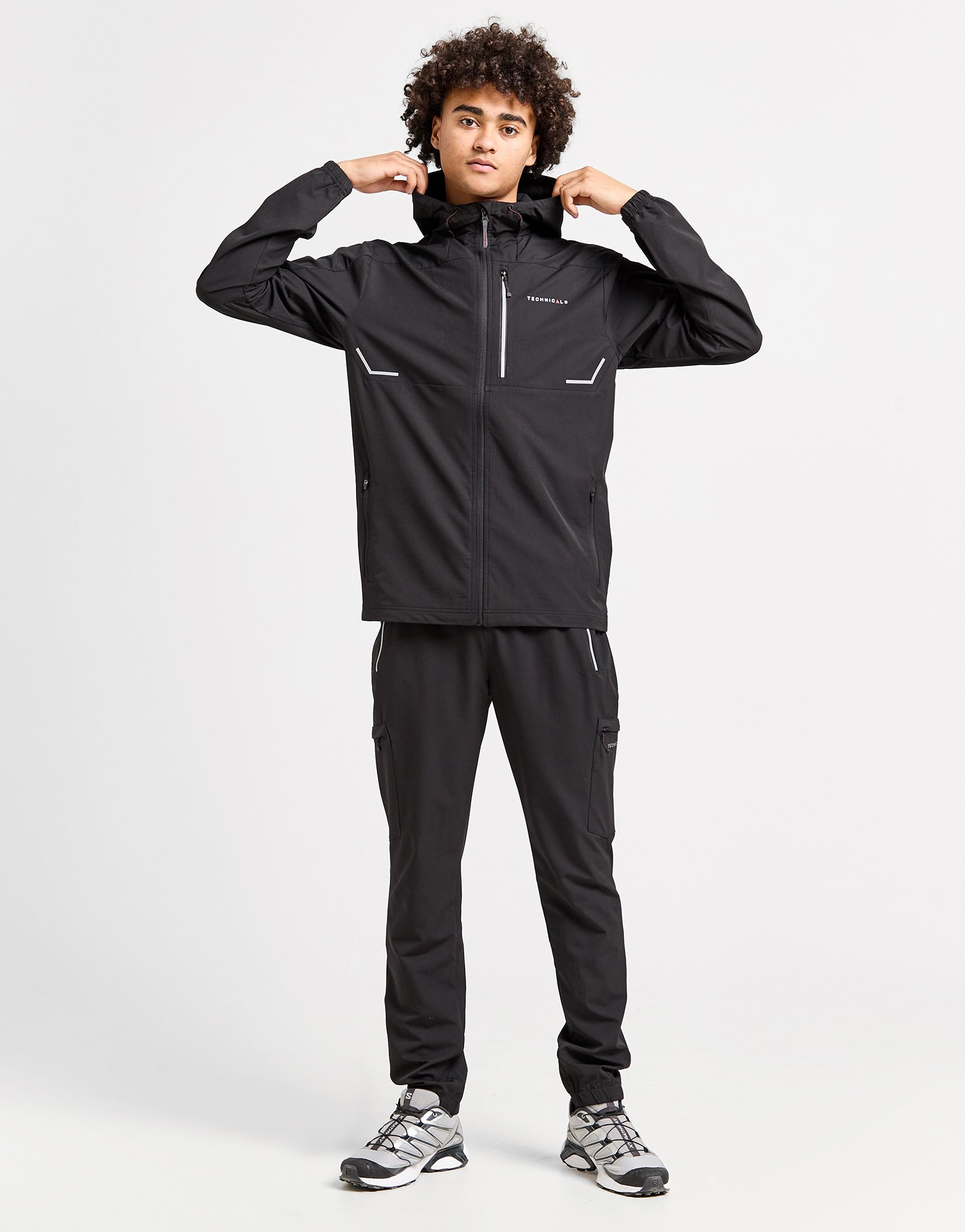 Technicals Sweat à Capuche Zippé Dacite Homme