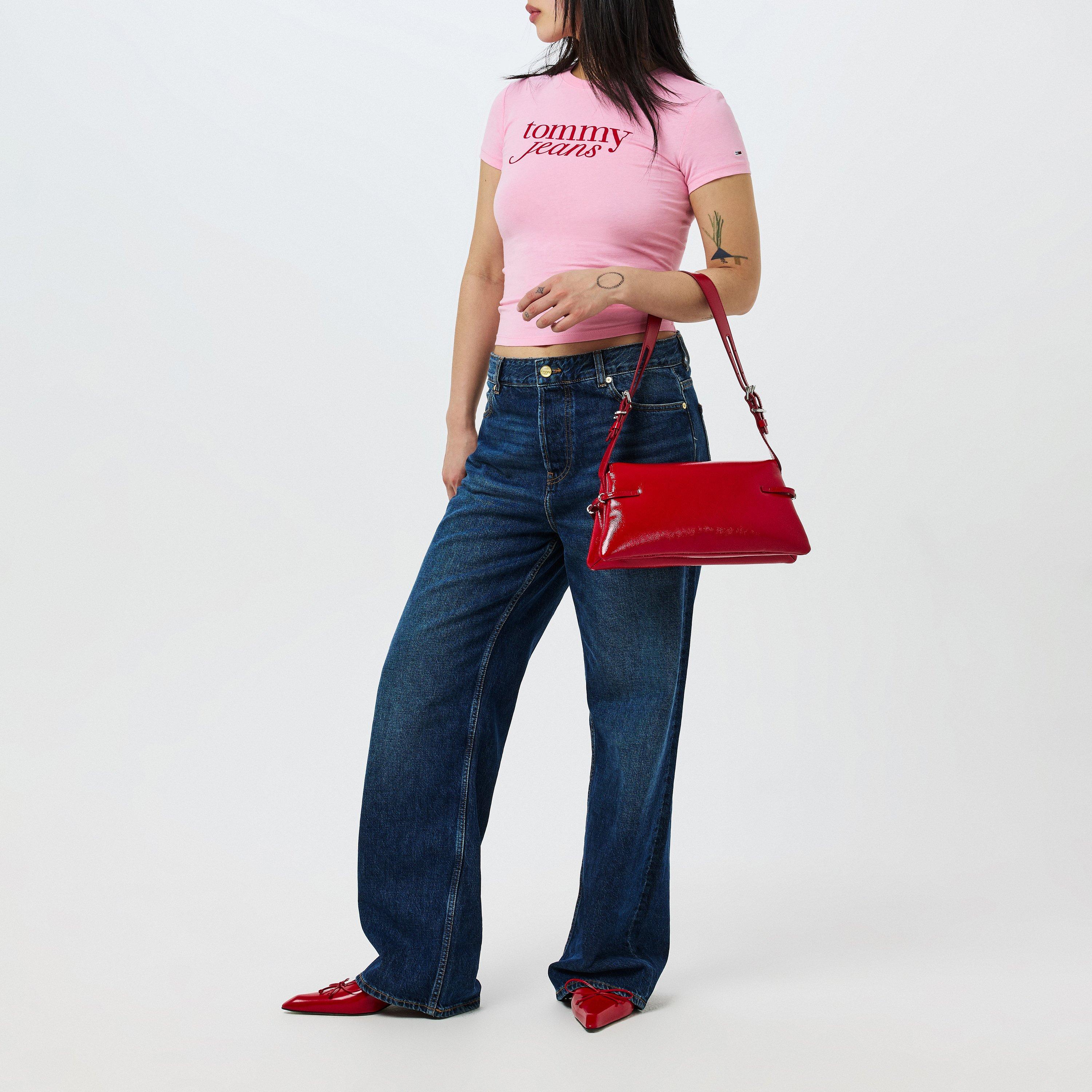Tommy Jeans TJW SLIM ESSENTIAL LOGO TEE EXT