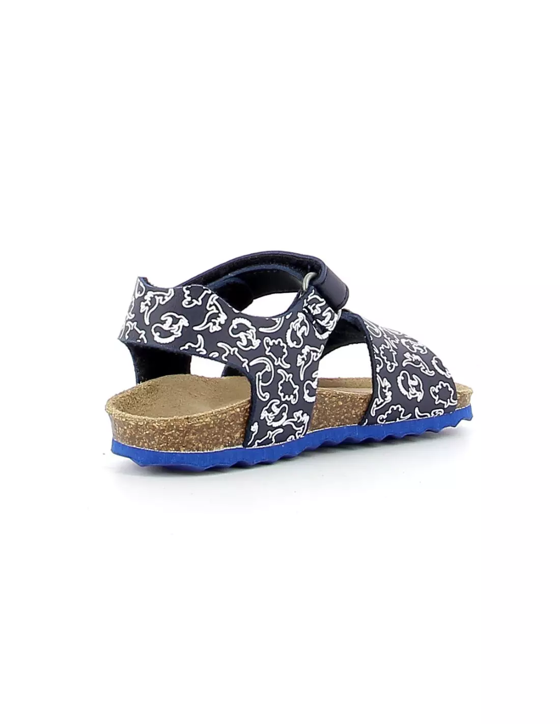 GEOX CHALKI - Sandales & nu-pieds NAVYWHITE
